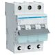 Siguranta automata (disjunctor) tripolara Hager, 3P, 40A, curba B, 6kA, MBS340