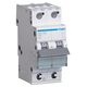 Siguranta automata (disjunctor) bipolara Hager, 1P+N, 50A, curba B, 6kA, MBS550