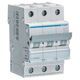 Siguranta automata (disjunctor) tripolara Hager, 3P, 63A, curba C, 6kA, MCN363