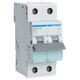 Siguranta automata (disjunctor) bipolara Hager, 1P+N, 16A, curba C, 6kA, MCN516