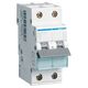 Siguranta automata (disjunctor) bipolara Hager, 1P+N, 25A, curba C, 6kA, MCN525