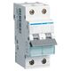 Siguranta automata (disjunctor) bipolara Hager, 1P+N, 40A, curba C, 6kA, MCN540