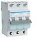 Siguranta automata (disjunctor) tripolara Hager, 3P, 6A, curba C, 6kA, MCS306