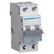 Siguranta automata (disjunctor) bipolara Hager, 1P+N, 10A, curba C, 6kA, MCS510