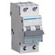 Siguranta automata (disjunctor) bipolara Hager, 1P+N, 25A, curba C, 6kA, MCS525