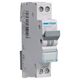 Siguranta automata (disjunctor) bipolara Hager, 1P+N, 6A, curba C, 4.5kA, MJN506