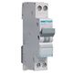 Siguranta automata (disjunctor) bipolara Hager, 1P+N, 4A, curba C, 6kA, MLN504