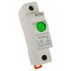 Lampa de semnalizare Omu System, LED, verde, 230VAC, sina DIN, OSL230G