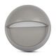 Spot LED, aplicat trepte/perete, rotund, gri, 3W, 3000K, IP65, V-TAC
