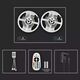 Set banda LED RGB, RGB, 5ml, 220VAC, 4.8W, IP20, V-TAC, SKU 2630
