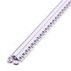 Set profil Al, incastrat, pentru rigips, liniar, 2ml, pentru banda LED, dispersor mat, V-TAC, SKU 3361