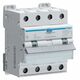 Siguranta automata (disjunctor) cu protectie diferentiala trifazica Hager, 20A, 30mA, curba C, RCBO, tip AC, 6kA, ADP470H