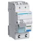 Siguranta automata (disjunctor) cu protectie diferentiala monofazica Hager, 6A, 30mA, curba C, RCBO, tip A, 6kA, ADS956D