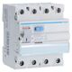 Siguranta automata (disjunctor) cu protectie diferentiala trifazica Hager, 25A, 30mA, RCCB, tip A, 4.5kA, CDH, CDH425H