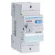 Siguranta automata (disjunctor) cu protectie diferentiala monofazica Hager, 25A, 100mA, RCCB, tip A, 4.5kA, CEA, CEA225E