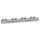 Bareta de alimentare (busbar) Hager, 1P+N, tip furca, 12 module, 80A, KDN263AZ