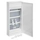 Tablou electric metalic, aplicat, 4X12, echipat trei prize Schuko si accesorii, Hager, Volta multimedia, VA48NW