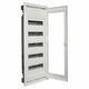 Tablou electric metalic, 5X12 module, incastrat zidarie, Hager, cu usa transparenta, VU60NG