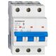 Siguranta automata (disjunctor) tripolara Schrack, 3P, 25A, curba C, 6kA, Amparo, AM617325