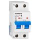 Siguranta automata (disjunctor) bipolara Schrack, 1P+N, 16A, curba C, 6kA, Amparo, AM617616