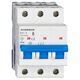 Siguranta automata (disjunctor) tripolara Schrack, 3P, 6A, curba B, 6kA, Amparo, AM618306