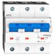 Siguranta automata (disjunctor) tripolara Schrack, 3P, 125A, curba C, 6kA, BR, BR573912