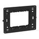 Rama de montaj Schneider, cu suruburi, 3M, negru, Easy Styl, LMR7063003