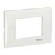 Rama decorativa aparataj modular Schneider, elipsa, 3M, alb, Easy Styl, LMR7263001
