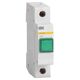 Lampa de semnalizare iEK, LED, verde, 230VAC, sina DIN, MLS20, MLS20-230-K06