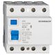 Siguranta automata (disjunctor) cu protectie diferentiala trifazica Schrack, 25A, 30mA, RCCB, tip A, 10kA, Amparo, AR052103