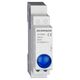 Lampa de semnalizare Schrack, LED, albastru, 230VAC, sina DIN, AZ106803