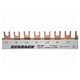 Bareta de alimentare (busbar) Schrack, 4P, tip furca, 1N/2N/3N, 63A, BS900124