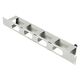 Organizator pentru dulap Rack, orizontal, 19", 1U, cu canal de cablu, capac cu clips, Schrack