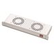 Placa 2 ventilatoare, 19'', comutator ON/OFF, 1U, Schrack
