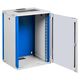 Dulap Rack, de perete, 16U, DTW, 773x540x450mm, Schrack, 19", DTW
