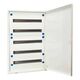 Tablou electric metalic, cu usa metalica, incastrat, 120 module, 5x24, cu plastroane, Schrack, Modul 160, IP30