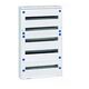 Tablou electric metalic, fara usa, aplicat, 165 module, 5x33, cu plastroane, Schrack, Modul 160, IP30
