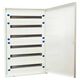 Tablou electric metalic, cu usa metalica, incastrat, 198 module, 6x33, cu plastroane, Schrack, Modul 160, IP30