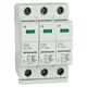 Descarcator la supratensiune Schrack, 3+0, debrosabil cu semnalizare, 3P, tip C, 280VAC, UAS, IS010448