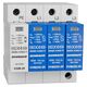 Descarcator la supratensiune Schrack, 3+1, debrosabil cu semnalizare, 4P, tip B+C, TT, 255VAC, Vartec, IS111310
