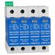 Descarcator la supratensiune Schrack, 4+0, debrosabil cu semnalizare, 4P, cu contact auxiliar, tip C, TN-S, 255VAC, Vartec, IS111341