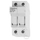 Separator tip sertar Schrack, fara LED, 2P, 32A, 10x38mm, 690VAC, IS506102