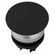 Buton comanda Schrack, ciuperca (avarie) cu revenire, plat cu indicator luminos, negru, MM216712