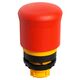 Buton comanda Schrack, ciuperca (avarie) cu revenire prin tragere, cu indicator luminos, rosu, MM216878