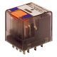 Releu intermediar Schrack, 14 pini, 24VDC, 6A, 4CC, LED+dioda, PT570LC4