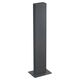 Piedestal montaj statie incarcare autovehicule electrice, inox, pentru 2 statii montate spate in spate, EV ABB Terra AC, 1400x345x245mm