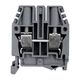 Clema sir fixare pe sina DIN, gri, 0.2-6mmp, cu surub, CBC, Schrack, IK110004