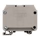 Clema sir fixare pe sina DIN, gri, 70mmp, de mare putere, AVK, Schrack, IK600070
