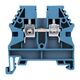 Clema sir fixare pe sina DIN, albastru, 4mmp, AVK, Schrack, IK601004