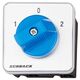 Comutator cu came Schrack, 2P, 20A, 690VAC, 1-0-2, IP40///IP65, IN006220